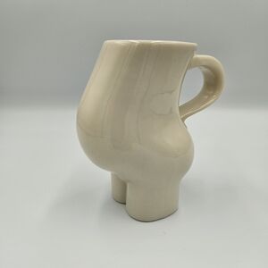 Vintage Barbara Dale Pregnant Belly Maternity Coffee Tea Mug Cup